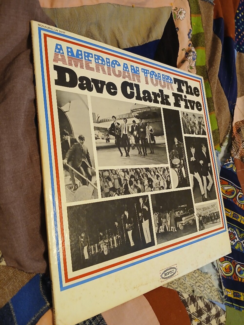 1964 Dave Clark Five American Tour Vinyl VG+ Record Mono Epic Label
